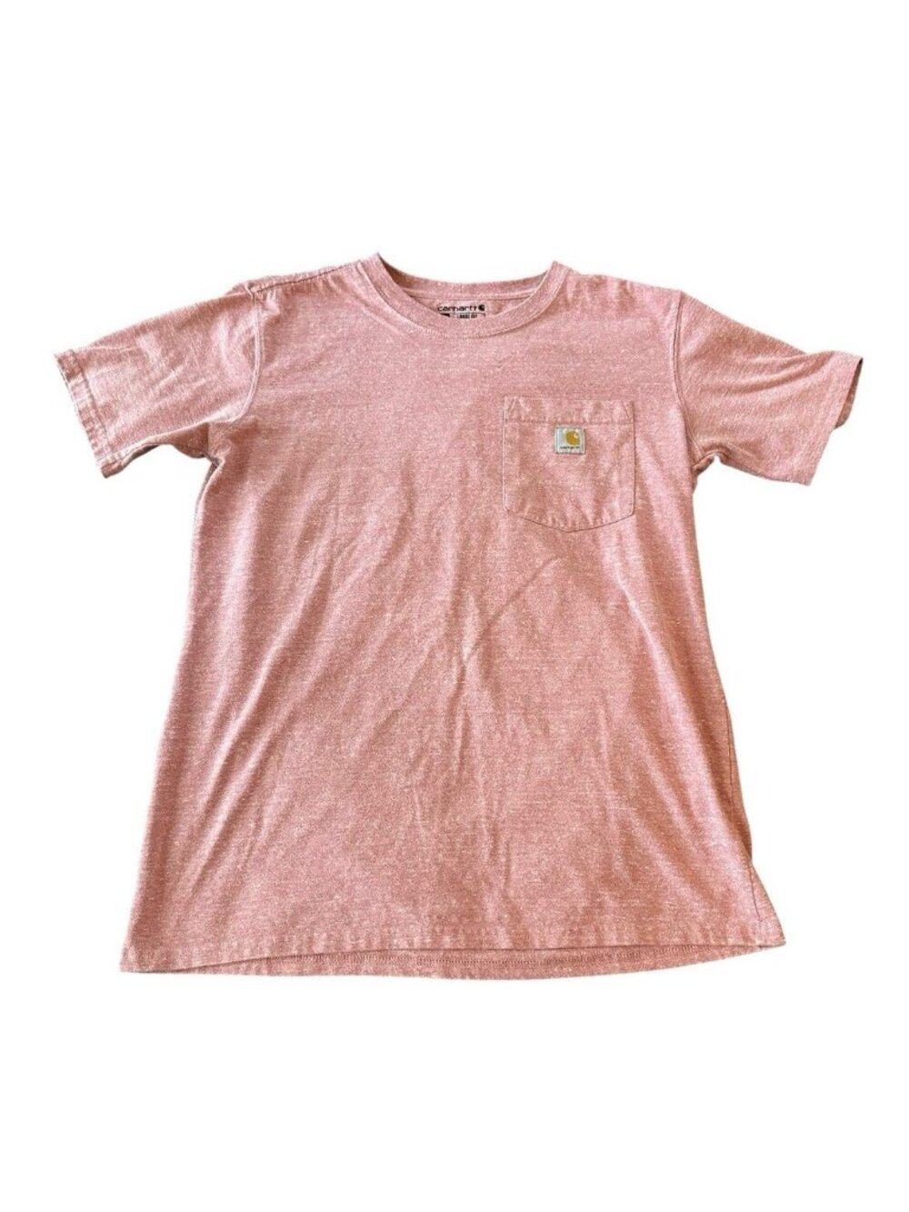 Carhartt Womens Loose Fit Pocket T-Shirt S Short Sleeve Pink Gorpcore Comfort